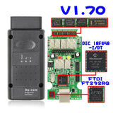 Opcom OP-Com Firmware V1.7 2010 /2014V Can OBD2 for OPEL with Single Layer PCB