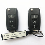 ORIGINAL Full Car Lock Set with 2 Pieces MQB Keyless Smart Key 3 BUTTONS 434MHZ SMART KEY FOR VW PASSAT 5KO 202AJ AND 753AG ETC