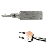 Original Lishi / AM5 Keyway Tool / 2-in-1 / Padlock Pick & Decoder - Anti Glare