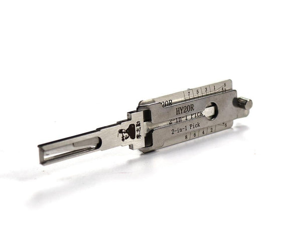 ORIGINAL LISHI HY18R HY20R FOR KIA HYUNDAI 2-IN-1 PICK - DOOR/TRUNK