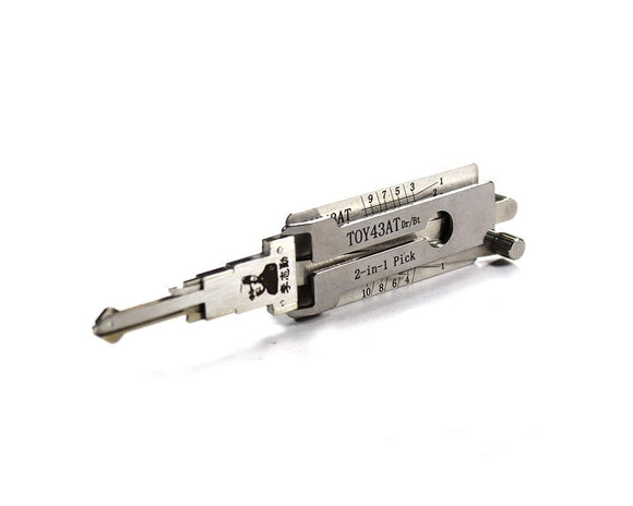 ORIGINAL LISHI TOY43AT 10-CUT TR47 2-IN-1 PICK - DOOR/TRUNK