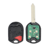 OUCD6000022 Remote Key for Ford Escape Fiesta Transit Connect 2012-2017 with 4D63 80bit chip laser blade 315MHz 3 Button