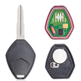 OUCG8D-620M-A Remote Key 313.8MHz HITAG2 ID46 Chip 3 Button for Mitsubishi Eclipse Galant