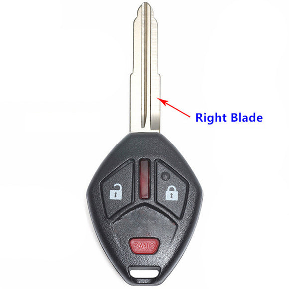 OUCG8D-620M-A Remote Key 313.8MHz HITAG2 ID46 Chip 3 Button for Mitsubishi Eclipse Galant