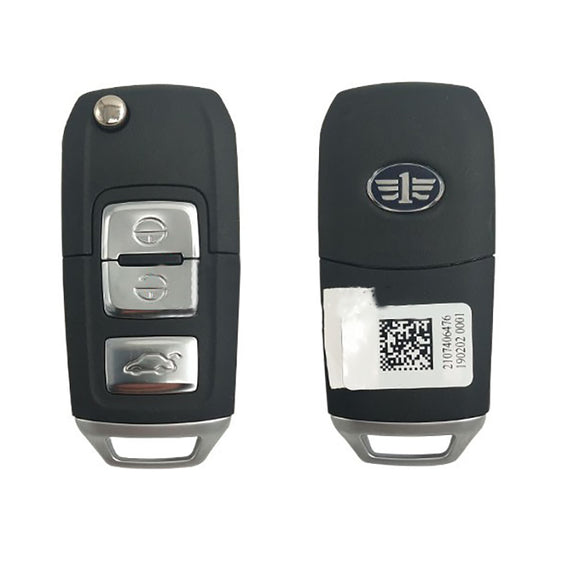 Original 3610020-EY ID46 434MHz Flip Remote Control Key 3 Button for FAW Besturn X40 B30