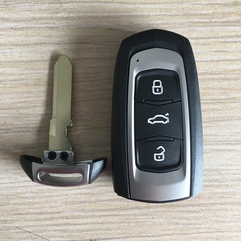 Geely Key Original 433MHz ID47 Chip 3 Button Proximity Smart Key for Geely GX3 ...