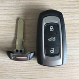Original 433MHz ID47 Chip 3 Button Proximity Smart Key for Geely GX3, X3