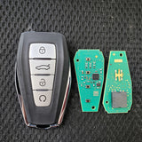 Original 433MHz ID47 Chip for Geely Okavango Proximity Smart Key 4 Button