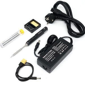 Original 65W TS100 Mini Electric Soldering Iron with TS-K Solder Tip, Adjustable Temperature, 12V- 24V Power Supply