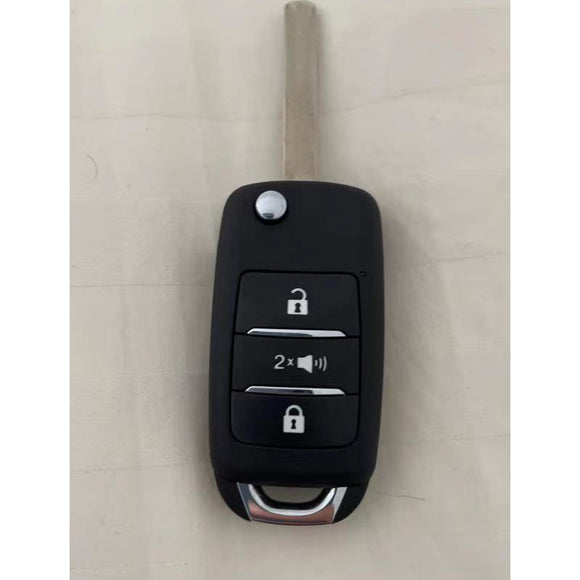 Original Flip Remote Control Key 433MHz 3 Button for Changan Hunter Kaicene F70 2020 2021