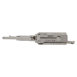 Original Lishi HON63 2-in-1 Pick & Decoder for Honda Motorbikes with Magnetic Gate