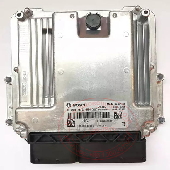 Original New 0281016894 Bosch ECU EDC7 612640080004 for Sinotruk Howo Truck WEICHAI Electronic Control Unit ECM (0 281 016 894)