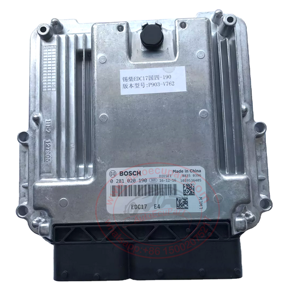 Original New 0281020190 Bosch EDC17 ECU for FAW J6 Electronic Control Unit ECM (0 281 020 190)