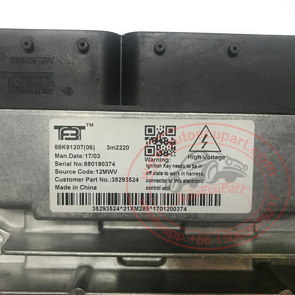 Original New 35293524 88K91207 880190374 Cummins ISF2.8 ECM ECU for Foton Funland 2016 Engine Computer