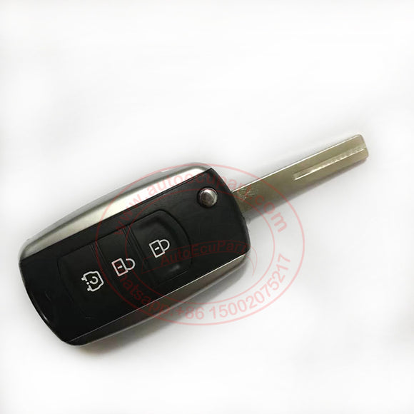 Original New Flip Remote Control Key 433MHz ID47 Chip 3 Buttons for Dongfeng DFSK Glory 560