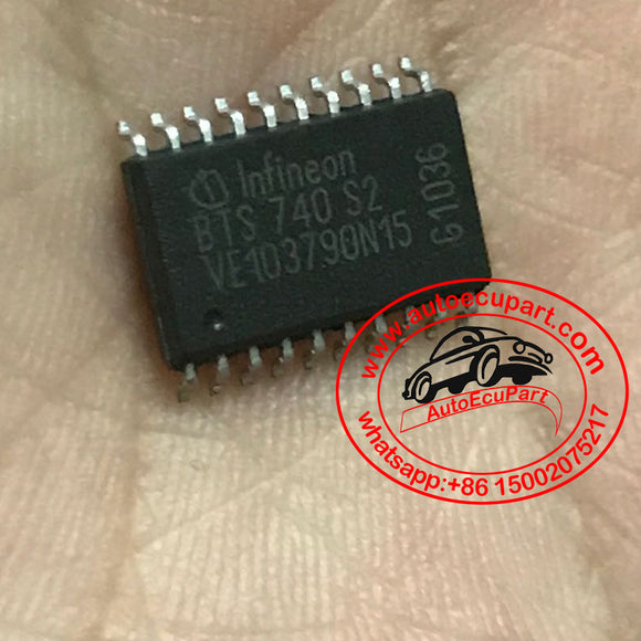 5PCS Original New BTS740S2 (BTS 740 S2) SOP20 Automotive Power Switch Light Drive Chip for Mazda