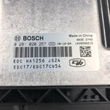 Original New Bosch EDC17CV54 0281020257 ECU Yunnei Diesel Engine Computer for JAC KAMA SINOTRUK HOWO FOTON Truck ECM (0 281 020 257)