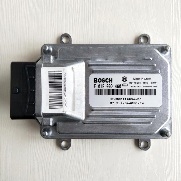 Original New Bosch M7.9.7-DA465Q ECU ECM F01R00D460 (F 01R 00D 460) HFJ3601100DA-B3 for Hafei Engine Computer