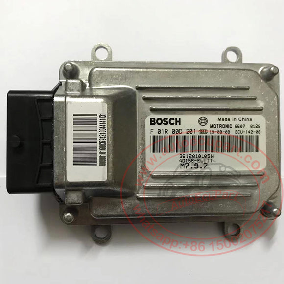 Original New Bosch ME7.9.7 ECU F01R00D201 (F 01R 00D 201) 3612010L05W 4G15S-EUIII Plug and Start for Zotye 5008