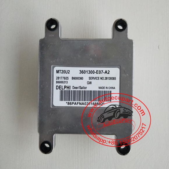 Original New Delphi ECU MT20U2 28177605 3601300-E07-A2 for Great Wall Deer Sailor Pickup