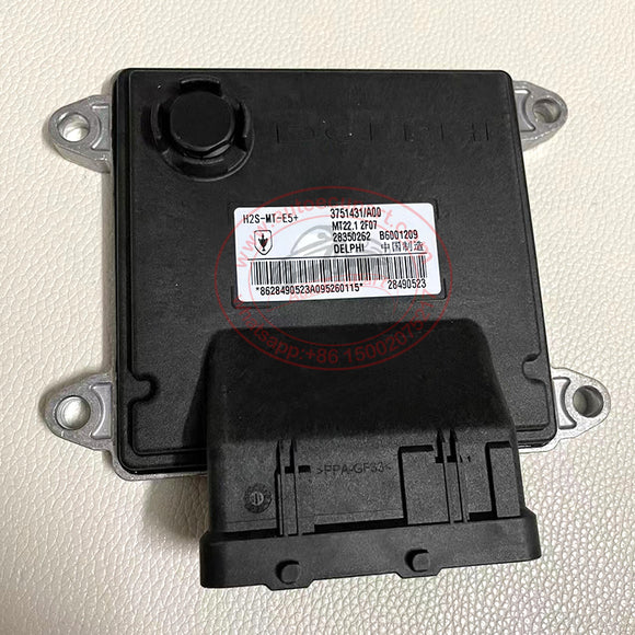 Original New Delphi MT22.1 ECU B6001209 3751431 28350262 for JIN BEI Golden Dragon Electronic Control Unit