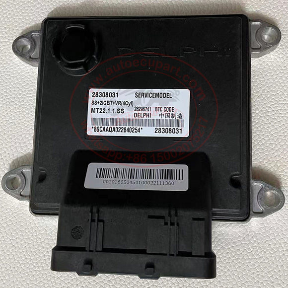 Original New Delphi MT22.1.1 28308031 28296741 ECU ECM for Huatai Santa Fe, BAIC BJ6420MAA1