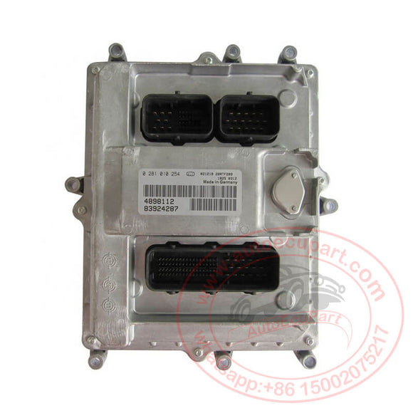 Original New Bosch ECU EDC7UC31 4898112 Electronic Control Unit ECM 0281010254 for Cummins (0 281 010 254) DAF #1399536