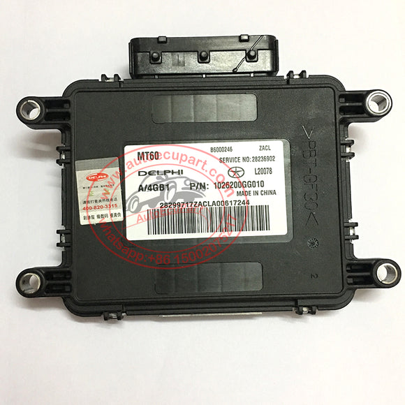 Original New ECU Computer MT60 B6000246 28236902 1026200GG010 Electronic Control Unit for JAC