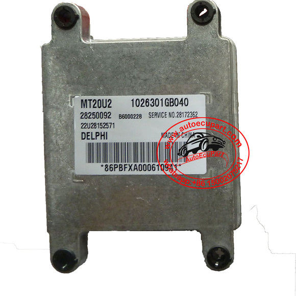 Original New Electronic Control Unit ECU Delphi MT20U2 28250092 1026301GB040 for JAC Rein