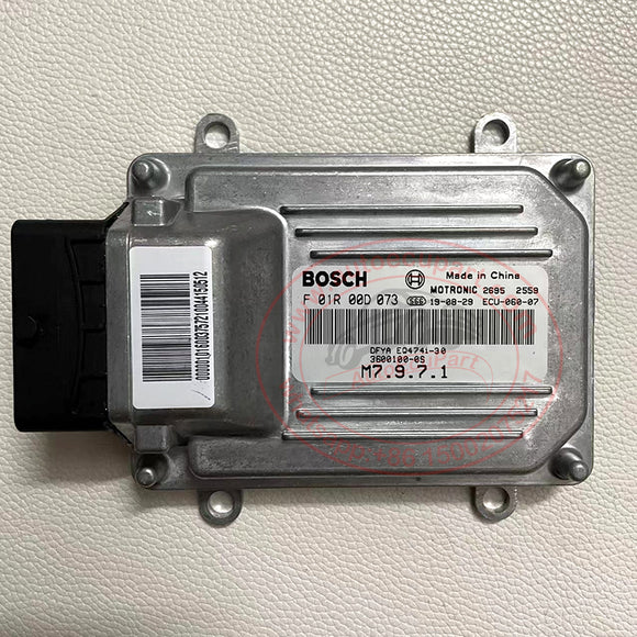 Original New F01R00D073, EQ474I Bosch M7.9.7.1 ECU for DFSK Dongfen Engine Computer ECM (F 01R 00D 073)