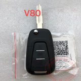 Original New Flip Remote Control Key 433MHz ID46 3 Button for Maxus LDV V80