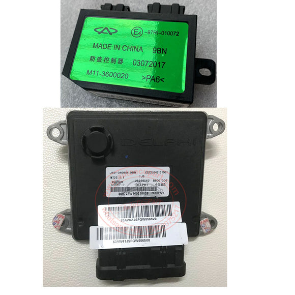 Original New J62-3605010BB 28229562 B6001306 Delphi MT22.1.1  ECU + M11-3600020 Immobilizer for Chery S22L