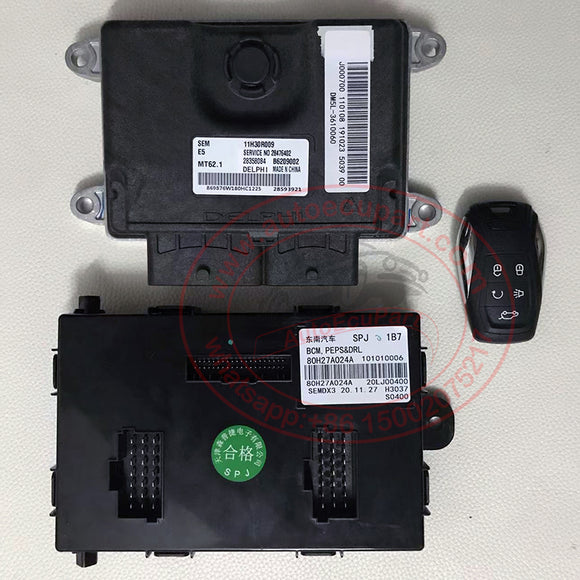 Original-New-MT62.1-ECU-11H30R009-28476402-B6209002-+-BCM-PEPS-80H27A024A-+-Remote-Control-for-SOUEAST-DX3