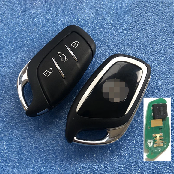Original New Proximity Smart Key for MG HS MG6 433MHz ID47 3 Button (White Color)