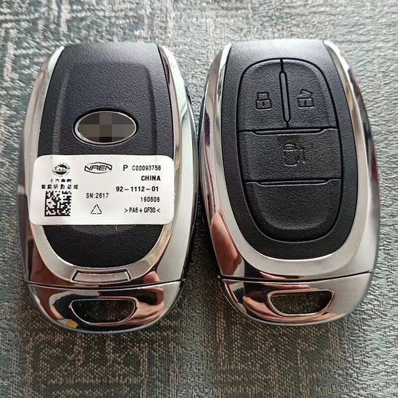 Original New Proximity Smart Key 433MHz ID47 3 Button for Maxus LDV G10 (Sliding Door)