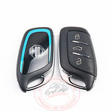 Original New Proximity Smart Key 433MHz ID47 3 Button for MG HS (Blue Color)