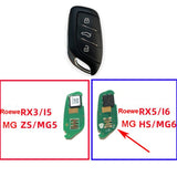 Original New Proximity Smart Key for MG HS MG6 433MHz ID47 3 Button (Red Color)