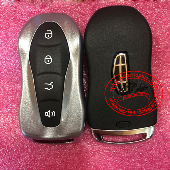Original New Proximity Smart Remote Control Key 433MHz 4A Chip 4 Button for Geely FY11