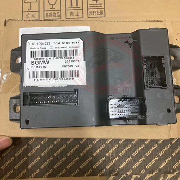 Original New SGMW BCM F03H00A233 23515367 for Chevrolet Captiva Body Control Module (F 03H 00A233)