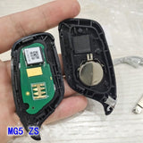 (White) 10961827 Original Proximity Key for MG ZS MG5 433MHz ID47 3 Button Smart Control