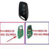 (White) 10961827 Original Proximity Key for MG ZS MG5 433MHz ID47 3 Button Smart Control