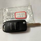 Original S101043-0202 Flip Remote Key 433MHz ID47 Chip for Changan CS35 2012-2014 3 Button