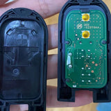 Original TWB1G0125 Smart Card Key Remote Control 434MHz 47chip Hitag3 2 Button for Toyota
