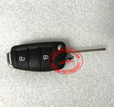 Original Flip Remote Key 433MHz ID46 Chip 2 Button for JAC T6 T8