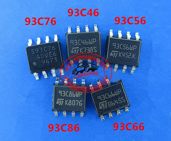 25pcs/lot 93Cxx SOP8 EPROM  IC Original New 93C46 93C56 93C66 93C76 93C86WP