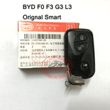 Original Smart Remote Key 315MHz ID46 3 Button for BYD F0 F3 G3 L3 (Left Blade)