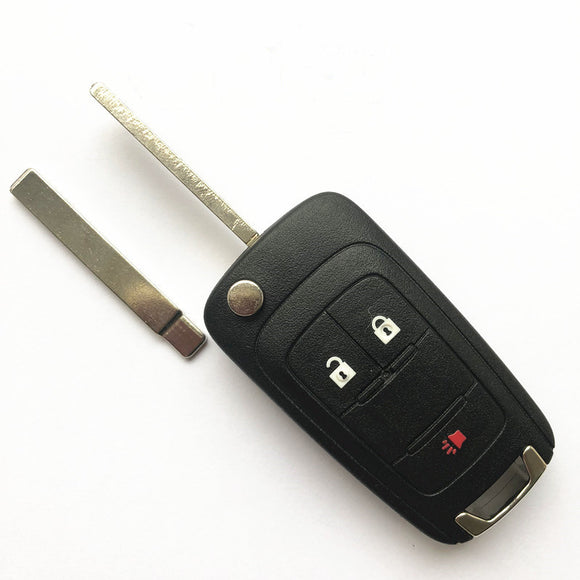 Original 2+1 Buttons 315MHz Flip Remote Key for 2016-2017 Chevrolet Spark - KR55WK50973 PCF7937E