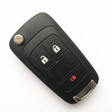 Original 2+1 Buttons 315MHz Flip Remote Key for 2016-2017 Chevrolet Spark - KR55WK50973 PCF7937E