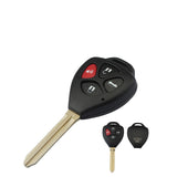 Original 2+1 Buttons 315 MHz Remote Head Key for Toyota RAV4 Sport 2007-2009 - PN: 89070-42670 HYQ12BBY ( Without Chip)