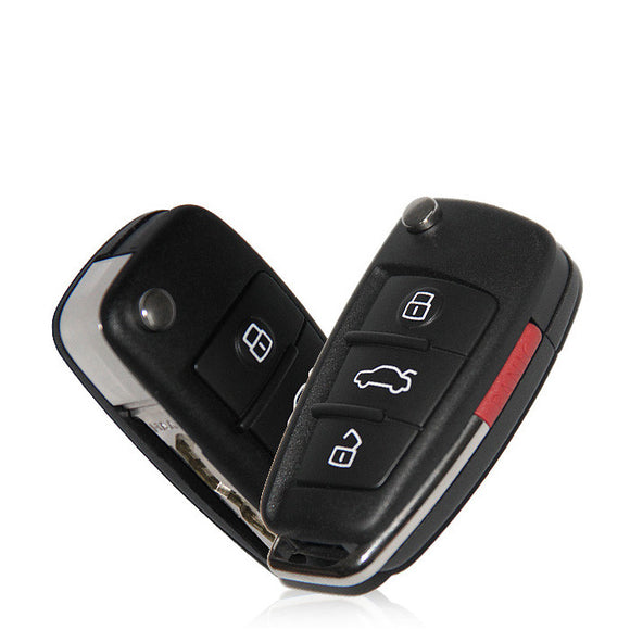 Original 3+1 Buttons 315 MHz Smart Proximity Key for Audi Q7 - 4F0 837 220A